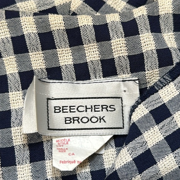 Vintage Beechers Brook Gingham Dress - Picture 3 of 8